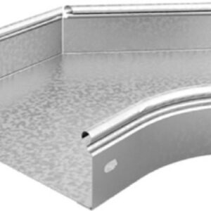 Угол гориз. 45° Ostec УПТП45-100х80-0,7-R100-СЦ