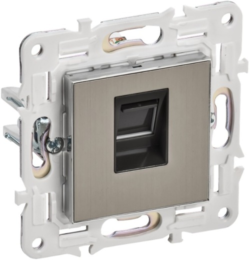 Розетка компьютерная IEK SK-K10-2-K50