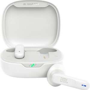 Беспроводные наушники JBL Wave Flex, Bluetooth, Внутриканальные, Белый, [JBLWFLEXWHT]