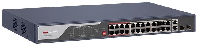 Коммутатор неуправляемый HIKVISION DS-3E0326P-E©