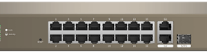 Коммутатор PoE IP-Com F1218P-16-250W