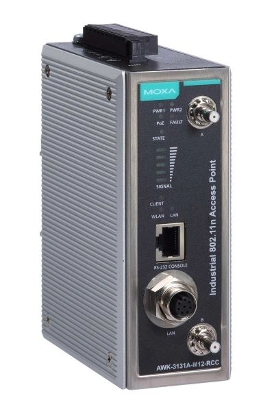 Точка доступа MOXA AWK-3131A-M12-RCC-EU