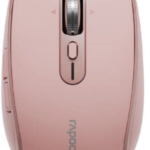 Оптическая светодиодная мышь Rapoo M590 Silent, Розовый, [M590-PINK]