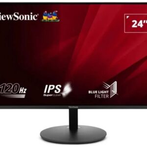 Монитор 23.8 " Viewsonic VA24E1-H, Черный, [VA24E1-H]