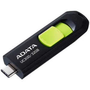 USB Flash накопитель 32GB ADATA UC300 Black/Green