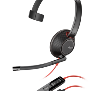 Проводная моногарнитура Plantronics BlackWire C5210-A, Проводной, Накладные, [207577-201]