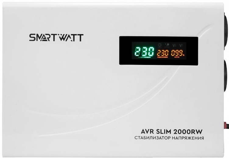 Стабилизатор напряжения SmartWatt AVR SLIM 2000RW