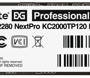 SSD накопитель 120 ГБ Exegate NextPro KC2000TP120, PCIe 3.0 x4, [EX282317RUS]