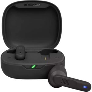 Беспроводные наушники JBL Wave Flex, Bluetooth, Внутриканальные, Черный, [JBLWFLEXBLK]