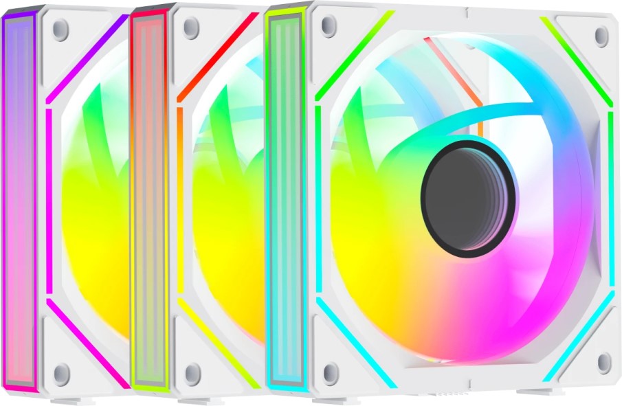 Вентилятор для корпуса Ocypus Gamma F12 UNI WH ARGB 3 IN 1