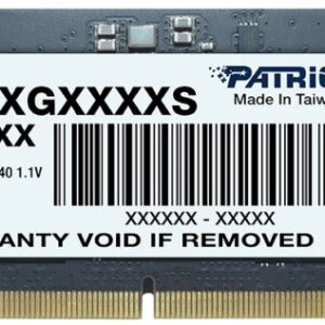 Оперативная память DDR5 8 ГБ (1×8 ГБ) Patriot Memory PSD58G560041S, 5600 МГц, [PSD58G560041S]