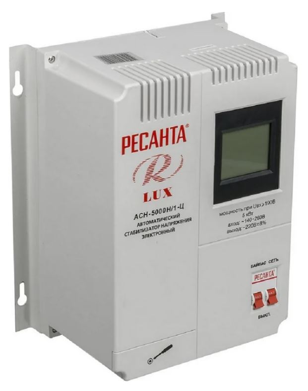 Стабилизатор Ресанта АСН-5000 Н/1-Ц