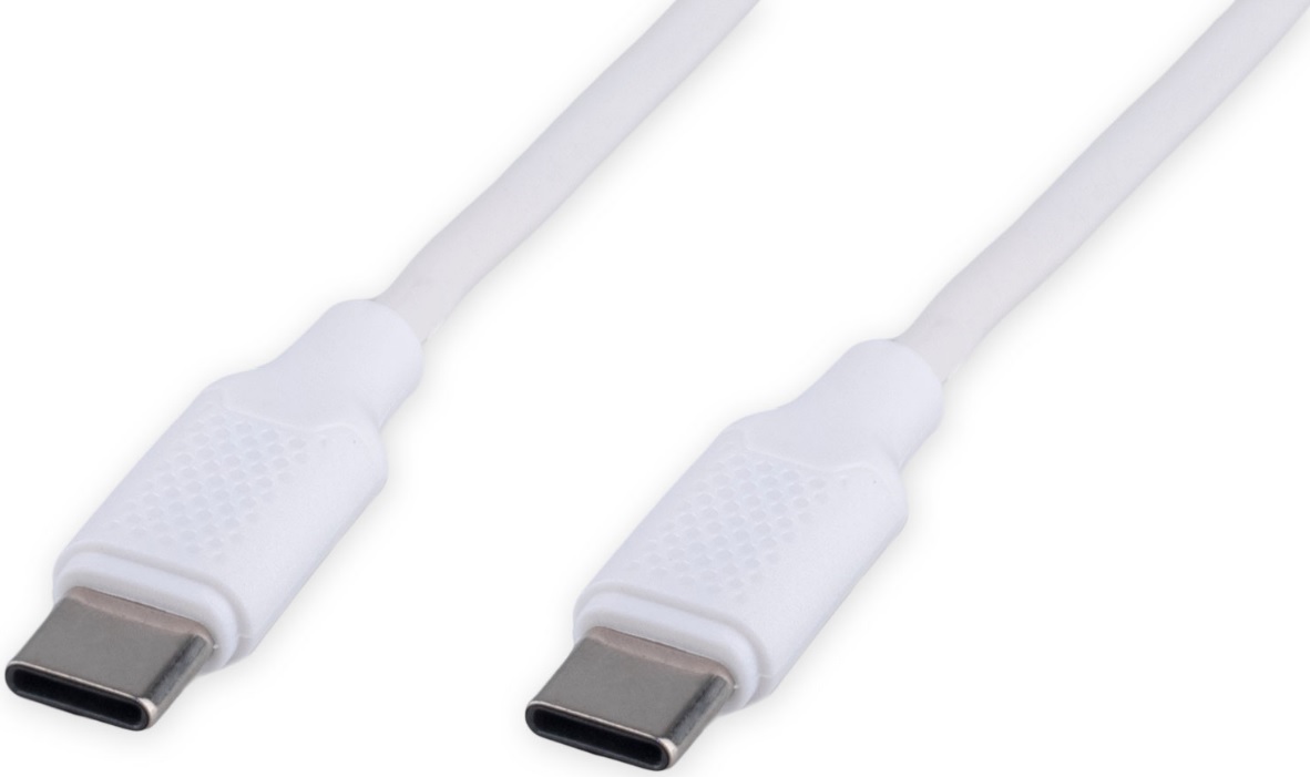 Кабель интерфейсный USB 2.0 Cablexpert CC-USB2-CMCM-60-1.8M-W