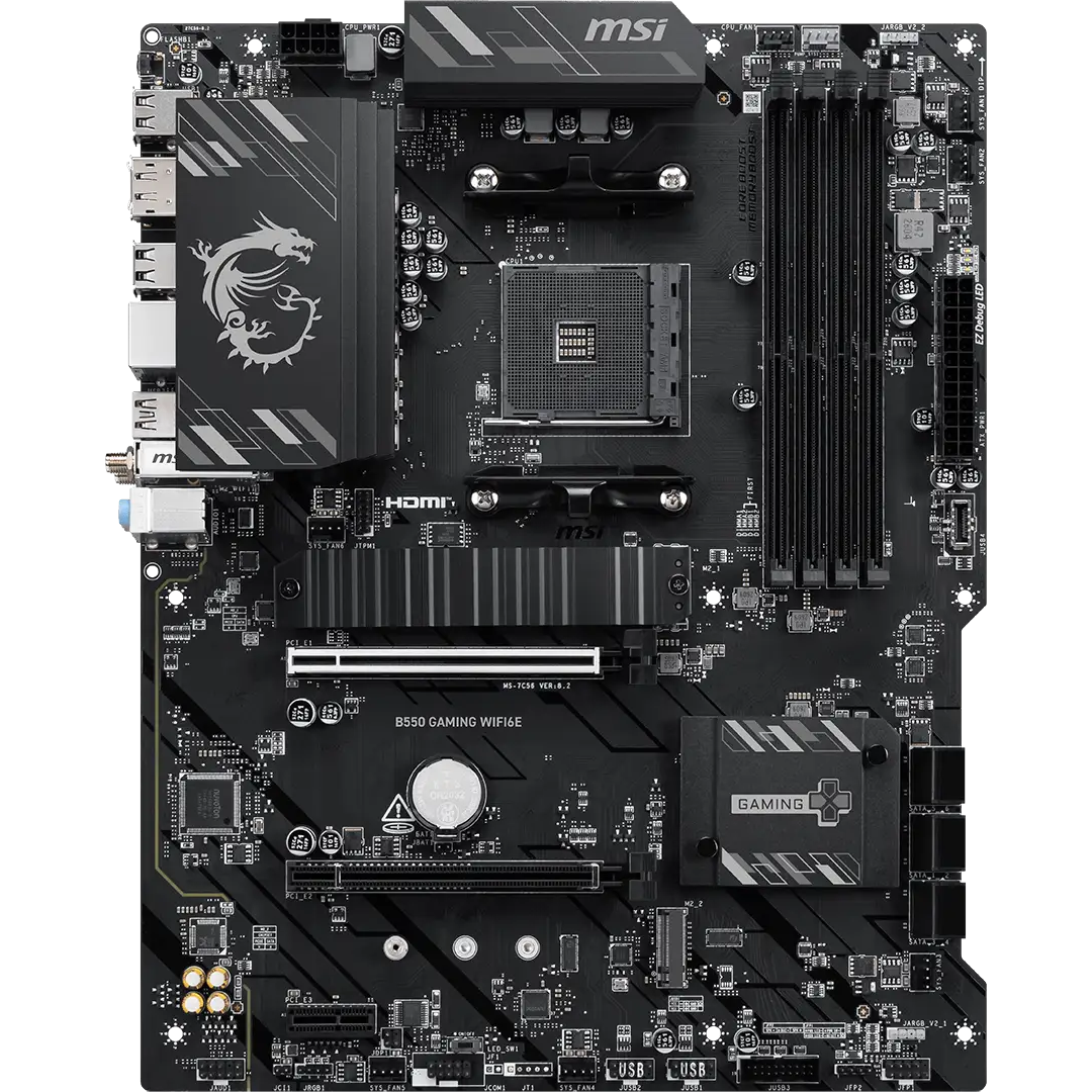 Материнская плата MSI B550 GAMING WIFI6E