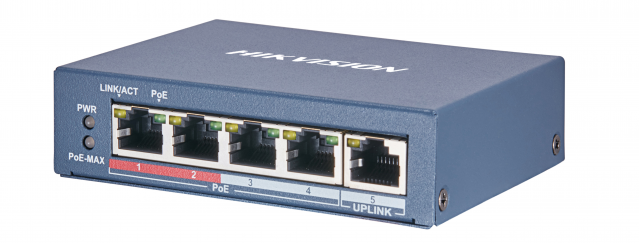 Коммутатор PoE HIKVISION DS-3E0505P-E/M