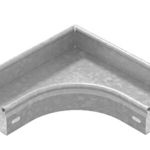 Угол гориз. 90° Ostec УПТП90-200х100-0,7-R100-СЦ