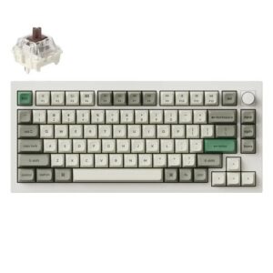 Механическая клавиатура Keychron Q1 Max, USB, Bluetooth, Радиоканал, Белый [Q1M-P3P-RU]