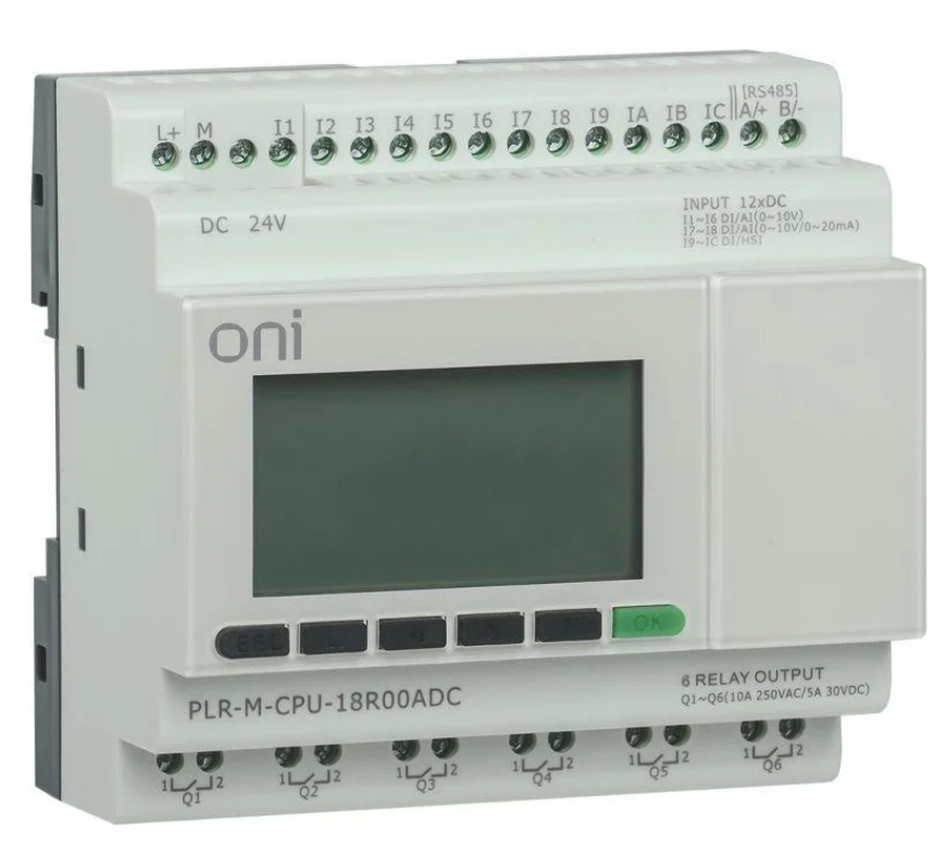 Контроллер программируемый ONI PLR-M-CPU-18T00ADC