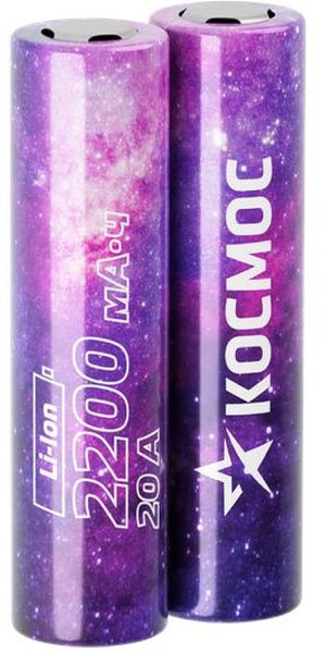 Аккумулятор Космос KOC18650Li22UL20CS2