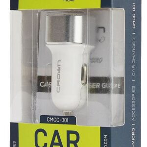 Зарядное устройство автомобильное Crown CMCC-001