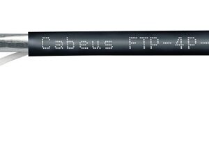 Кабель витая пара F/UTP 5e кат. 4 пары Cabeus FTP-4P-CAT.5E-SOLID-OUT-PE-UV