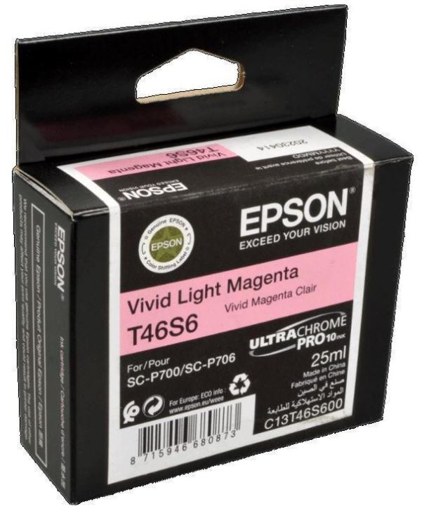 Тонер-картридж Epson T46S Светло-пурпурный