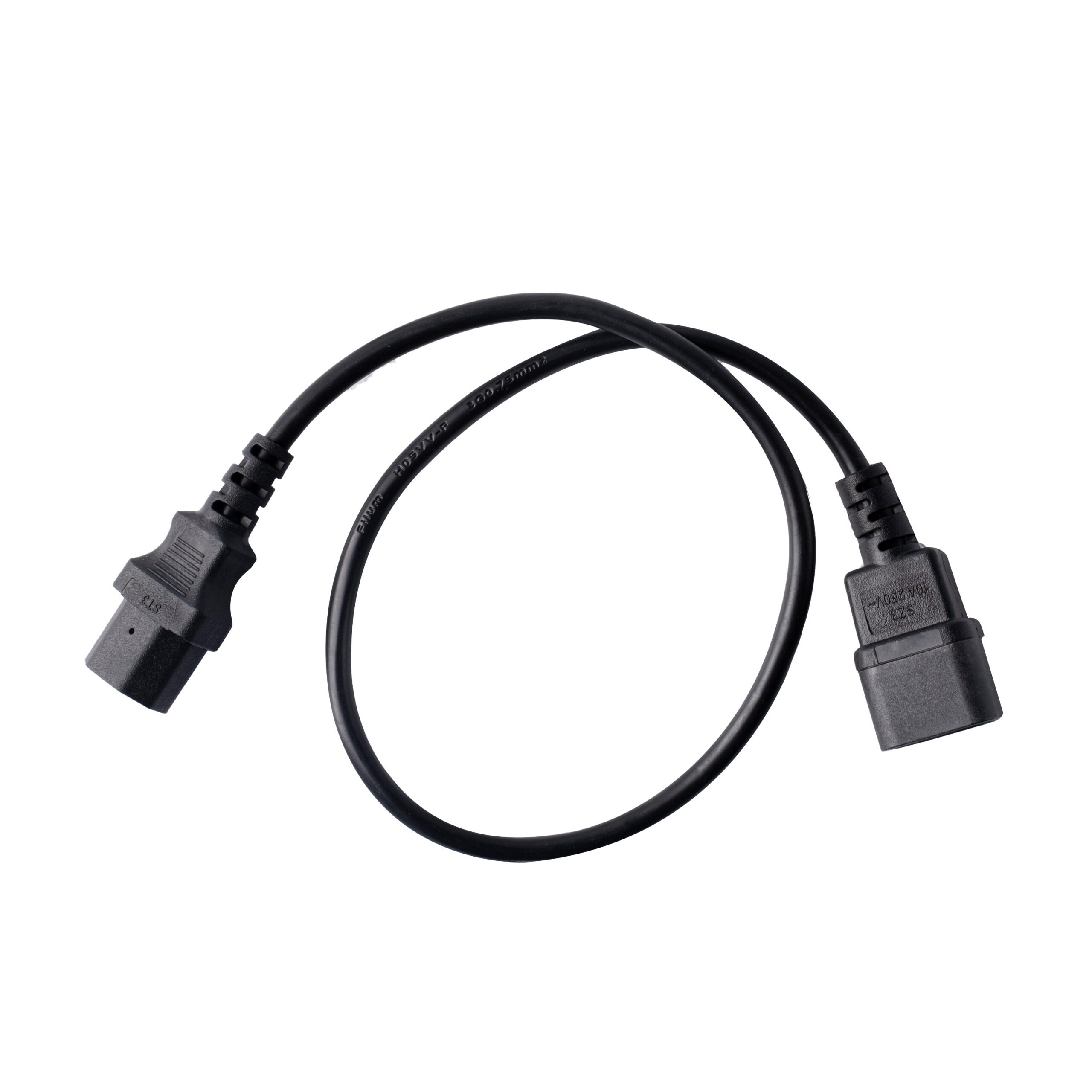 Кабель питания Filum FL-PC10-C13-C14-0.6M