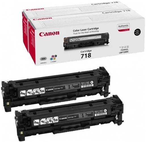 Тонер-картридж Canon CRG 718 Черный