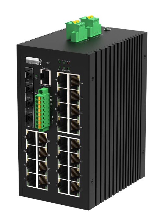 Коммутатор управляемый NikoMax GL-SW-G307-24P4ST-I