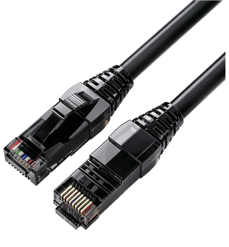Кабель патч-корд U/UTP 6 кат. 3м Filum FL-PC-U6-3.0-LSZH-BK
