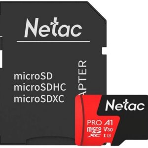 Карта памяти MicroSDXC 64Gb Netac NT02P500PRO-064G-R