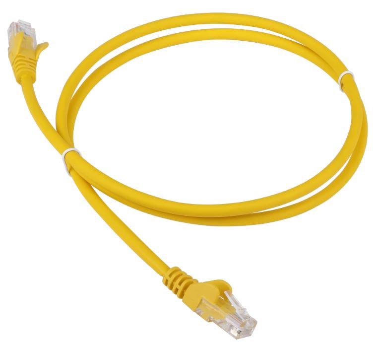 Кабель патч-корд U/UTP 5e кат. 7м Lanmaster LAN-PC45/U5E-7.0-YL