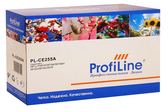 Тонер-картридж ProfiLine PL-CE255A/724 Черный
