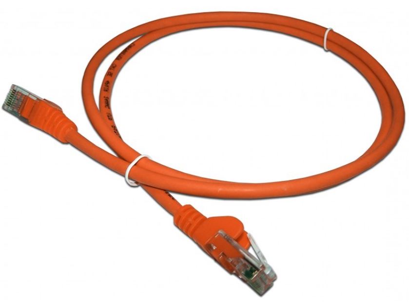 Кабель патч-корд U/UTP 6 кат. 2м Lanmaster LAN-PC45/U6-2.0-OR