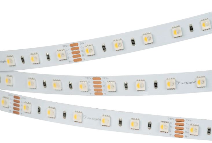Лента светодиодная Arlight RT-B60-12mm 24V RGBW-Day-4-in-1