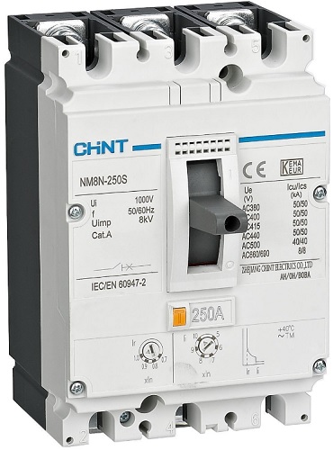 Автоматический выключатель в литом корпусе CHINT 271171