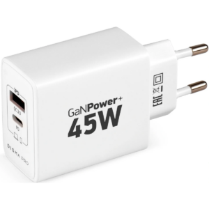 Сетевое зарядное устройство Digma Pro DPW4A White