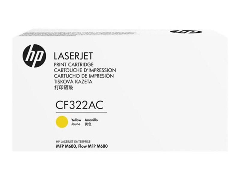 Тонер-картридж HP CF322AC Желтый