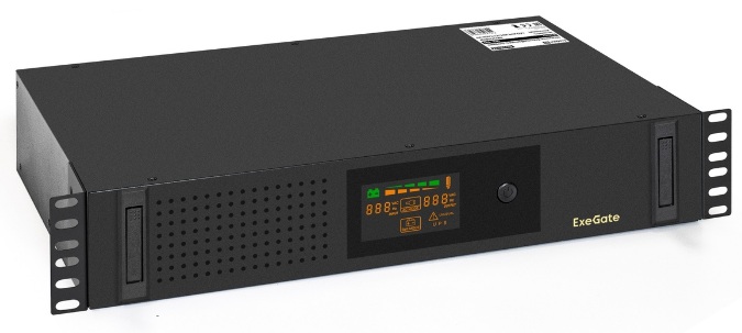 Источник бесперебойного питания Exegate ServerRM UNL-850.LCD.AVR.2SH.3C13.USB.2U