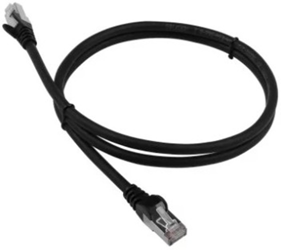 Кабель патч-корд F/UTP 6 кат. 15м Lanmaster LAN-PC45/S6-15-BK