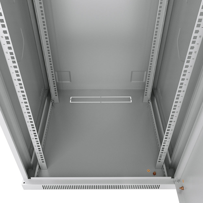 Шкаф настенный 19", 12U Cabeus SH-05F-12U60/45m-R