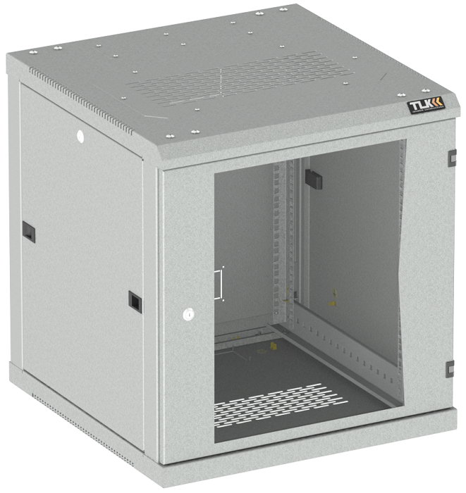 Шкаф настенный 19", 9U TLK TWC-096045-R-G-GY