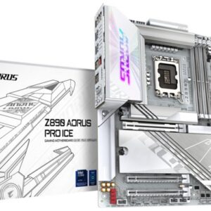 Материнская плата GIGABYTE Z890 AORUS PRO ICE, LGA1851, Intel Z890, ATX