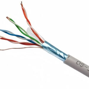 Кабель витая пара F/UTP 5e кат. 4 пары Cablexpert FPC-5004E-SOL/100