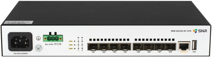 Коммутатор управляемый SNR SNR-S5210X-8F-UPS