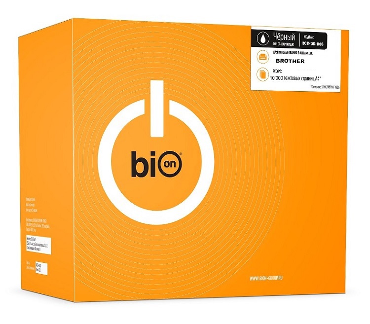 Тонер-картридж BION BCR-DR-1095 Черный