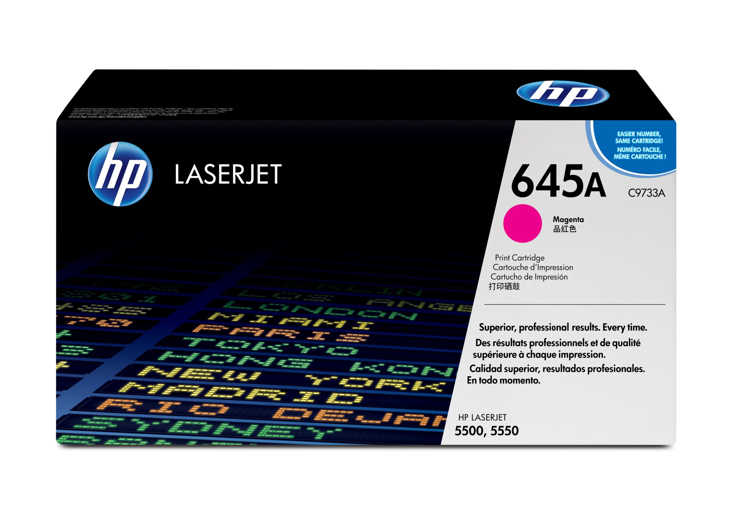 Тонер-картридж HP 645A Пурпурный