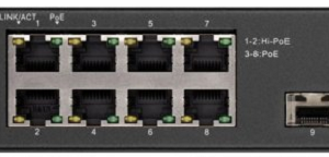 Коммутатор HIKVISION DS-3T0510HP-E/HS