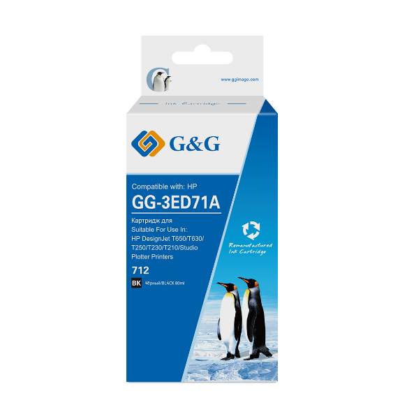 Тонер-картридж G&G GG-3ED71A Черный