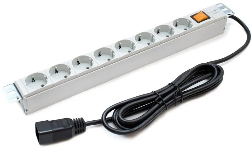 Распределитель питания Штиль PDU-8XSCHUKO-С20